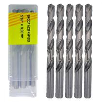 Broca Aco Rapido Thompson 8,0Mm-5/16'' - 1334 - Kit C/5 Pecas