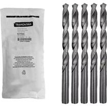 Broca Aco Rapido Tramontina Basic 8,0Mm Pacote Com 5 Pecas - 43124/051 - Kit C/5 Pecas Broca Aco Rapido Tramontina Basic 8,0Mm Pacote Com 5 Pecas - 43124/051 - Kit C/5 Pecas