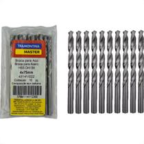Broca Aco Rapido Tramontina Master 4,0Mm Pacote Com 10 Pecas - 43141/022 - Kit C/10 Pecas Broca Aco Rapido Tramontina Master 4,0Mm Pacote Com 10 Pecas - 43141/022 - Kit C/10 Pecas