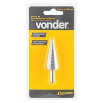 Broca ar escalonada 4mm a 20mm - vonder 5344420000 Broca ar escalonada 4mm a 20mm - vonder 5344420000