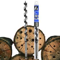 Broca Auger SOMADA 14,3 mm x 250 mm para madeira com haste hexagonal