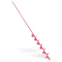 Broca Auger TCBWFY 2x32cm de alça longa rosa para plantio Broca Auger TCBWFY 2x32cm de alça longa rosa para plantio