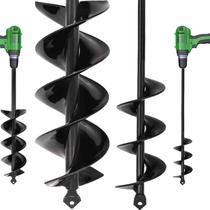 Broca Auger TCBWFY para plantio com conjunto de 2 eixos de núcleo sólido