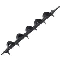 Broca Auger VidaXL Heavy-Duty Steel 3x23,6 cm para jardinagem
