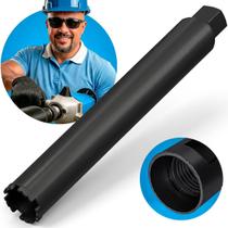 Broca Azul Para Perfuratriz Serra Copo Coroa Diamantada 56x450mm Rosca Encaixe M-22 Broca Azul Para Perfuratriz Serra Copo Coroa Diamantada 56x450mm Rosca Encaixe M-22