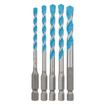 Broca Bosch Expert Hex-9 Multiconstruction Ø4 5 6 6 8mm 5Pçs