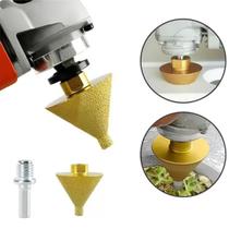 Broca Chanfrar 50mm Rosca M14 Soldada Vacuo Esmerilhadeira