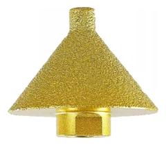 Broca Chanfro Cônica 38MM Esmerilhadeira Porcelanato Diamantada
