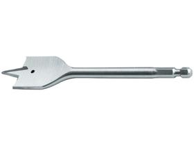 Broca Chata de 24 Mm Em Aço Resistente Com Haste Sextavada Para Madeira Mtx Broca Chata de 24 Mm Em Aço Resistente Com Haste Sextavada Para Madeira Mtx