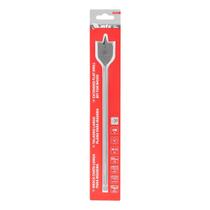 Broca Chata Madeira Longa 30mm 300mm Aço 45 HRC 48-52 MTX Broca Chata Madeira Longa 30mm 300mm Aço 45 HRC 48-52 MTX
