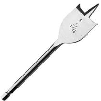 Broca chata para madeira 1/4" brasfort