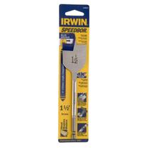 Broca Chata Para Madeira de 1.1/2'' X 6'' (38.1mm X 150mm) Irwin IW14013 Broca Chata Para Madeira de 1.1/2'' X 6'' (38.1mm X 150mm) Irwin IW14013