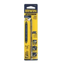 Broca Chata Para Madeira de 1/4'' X 6'' (14,3mm X 150mm) Irwin IW13997 Broca Chata Para Madeira de 1/4'' X 6'' (14,3mm X 150mm) Irwin IW13997