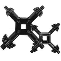 Broca Chuck Key Thaekuns 4 em 1 para mandril de 3/8 1/2 3/4 de 1 polegada