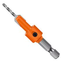 Broca com Escareador 2.8mm x 8mm Encaixe 1/4 Rebaixo Madeira