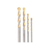 Broca Concreto 5,6,8,10Mm 4 Pçs Golden Line 708259 Mtx Broca Concreto 5,6,8,10Mm 4 Pçs Golden Line 708259 Mtx