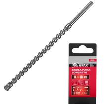Broca Concreto Sds Max 30mm X 600mm Carboneto Tungstênio Mtx 7126255