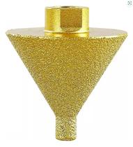 Broca Cônica Chanfro Diamante M14 Esmerilhadeira Porcelanato Broca Cônica Chanfro Diamante M14 Esmerilhadeira Porcelanato