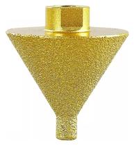 Broca Cônica Chanfro Diamante M14 Esmerilhadeira Porcelanato