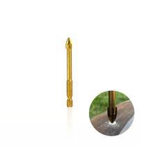 Broca de 6 Mm Em Aço Rápido Revestida de Titânio Com Haste Sextavada Para Vidro Ctc-01600685 Ctpohr