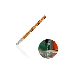 Broca de 7,5 X 109 Mm Em Aço Rápido Revestida de Titânio Com Haste Sextavada Para Metal Mtx