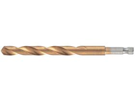 Broca de 8,0 X 117 Mm Em Aço Rápido Revestida de Titânio Com Haste Sextavada Para Metal Mtx Broca de 8,0 X 117 Mm Em Aço Rápido Revestida de Titânio Com Haste Sextavada Para Metal Mtx