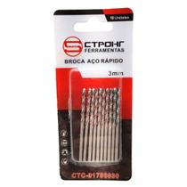 Broca de Aço Encaixe Rápido 3,00mm Ferramenta para Madeira HSS Kit 10 peças Broca de Aço Encaixe Rápido 3,00mm Ferramenta para Madeira HSS Kit 10 peças
