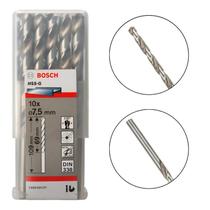 Broca de Aço Rápido 7.5MM Estojo com 10 Peças 2608595071 - Bosch