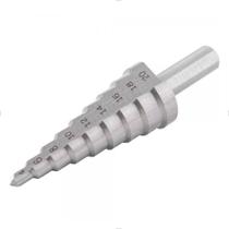 Broca de Aço Rápido Escalonada 4mm a 20mm 5344420000 Vonder