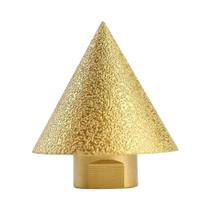 Broca De Chanfrar Diamante M14 Roda De Polimento Cônica Para Pedra Cerâmica Ti Broca De Chanfrar Diamante M14 Roda De Polimento Cônica Para Pedra Cerâmica Ti