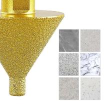 Broca de chanfro chanfrado diamantado / M14 50mm Rebolo Cônico para porcelanato