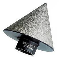 Broca de chanfro de diamante BTBLBITS 50mm para azulejo de mármore