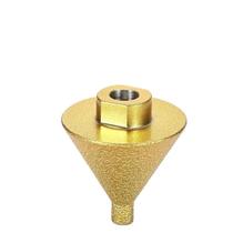 Broca de chanfro de diamante para moedor angular de azulejos de mármore M10/M14 Broca de chanfro de diamante para moedor angular de azulejos de mármore M10/M14