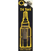 Broca de chave de fenda Best Way Tools T4 Torx 1/4" x 2,5 cm Broca de chave de fenda Best Way Tools T4 Torx 1/4" x 2,5 cm