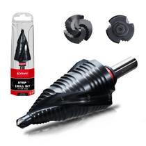 Broca de degrau EZARC M35 Cobalt Spiral Flute Unit (1/4- 1-3/8) Broca de degrau EZARC M35 Cobalt Spiral Flute Unit (1/4- 1-3/8)