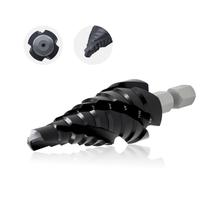 Broca de degrau GSTK Pro Max 1/4 - 3/4 Quatro canais em espiral Broca de degrau GSTK Pro Max 1/4 - 3/4 Quatro canais em espiral