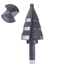 Broca de degrau ROGAPER M2 de aço de alta velocidade de 1/4 a 1-3/8 polegadas