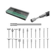 Broca De Diamante Com Haste De 1/8 De Polegada, Grão 116, Compatível Com Ferramentas Rotativas