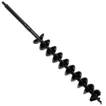 Broca De Ferro Kawashima Com Espiral Duplo E Lâmina de Vídia 800mm x 100mm + Extensão de 400mm