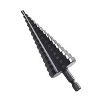 Broca de Passo Hexagonal 1/4" Revestida em Titânio - 4 a 12mm/20mm/32mm - Aço HSS