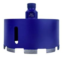 Broca De Pedra Mármore Granito M14 120mm Pro Segmentado TCR Broca De Pedra Mármore Granito M14 120mm Pro Segmentado TCR