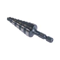 Broca de perfuração Jerax tools M2 HSS Quick Change 1/4 - 3/4