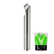 Broca de roteador SHARPRO Chanfer V Groove O Flute Spiral 90 6mm