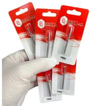 Broca Diamantada 006 Brilho - Kit com 5 Brocas - para Podologia e Nails Designers