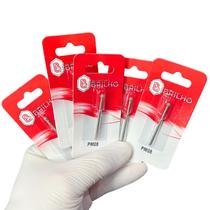 Broca Diamantada 008 Brilho Kit com 5 Brocas
