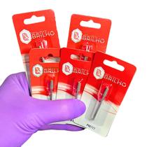 Broca Diamantada 717 Brilho - Kit com 5 Brocas