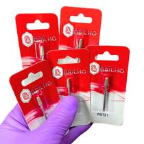 Broca Diamantada 721 Brilho - Kit com 5 Brocas