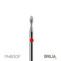 Broca Diamantada Alongamento Unhas 830F - Brilia Nails