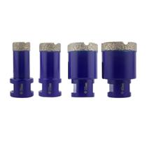 Broca Diamantada Para Cerâmica E Porcelanato 20mm 25mm 35mm 40mm