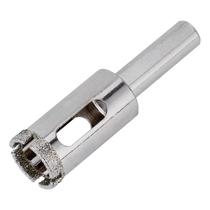 Broca diamantada para vidro, 18mm, haste triangular, 1pc // mtx Broca diamantada para vidro, 18mm, haste triangular, 1pc // mtx